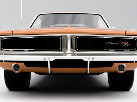 Dodge Charger RT 1969 3D Model