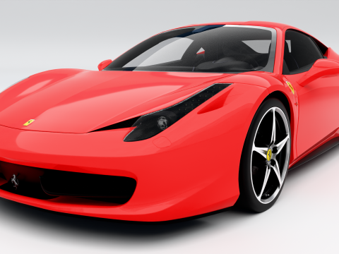 Ferrari 458 Italia 2011 Modelo 3D