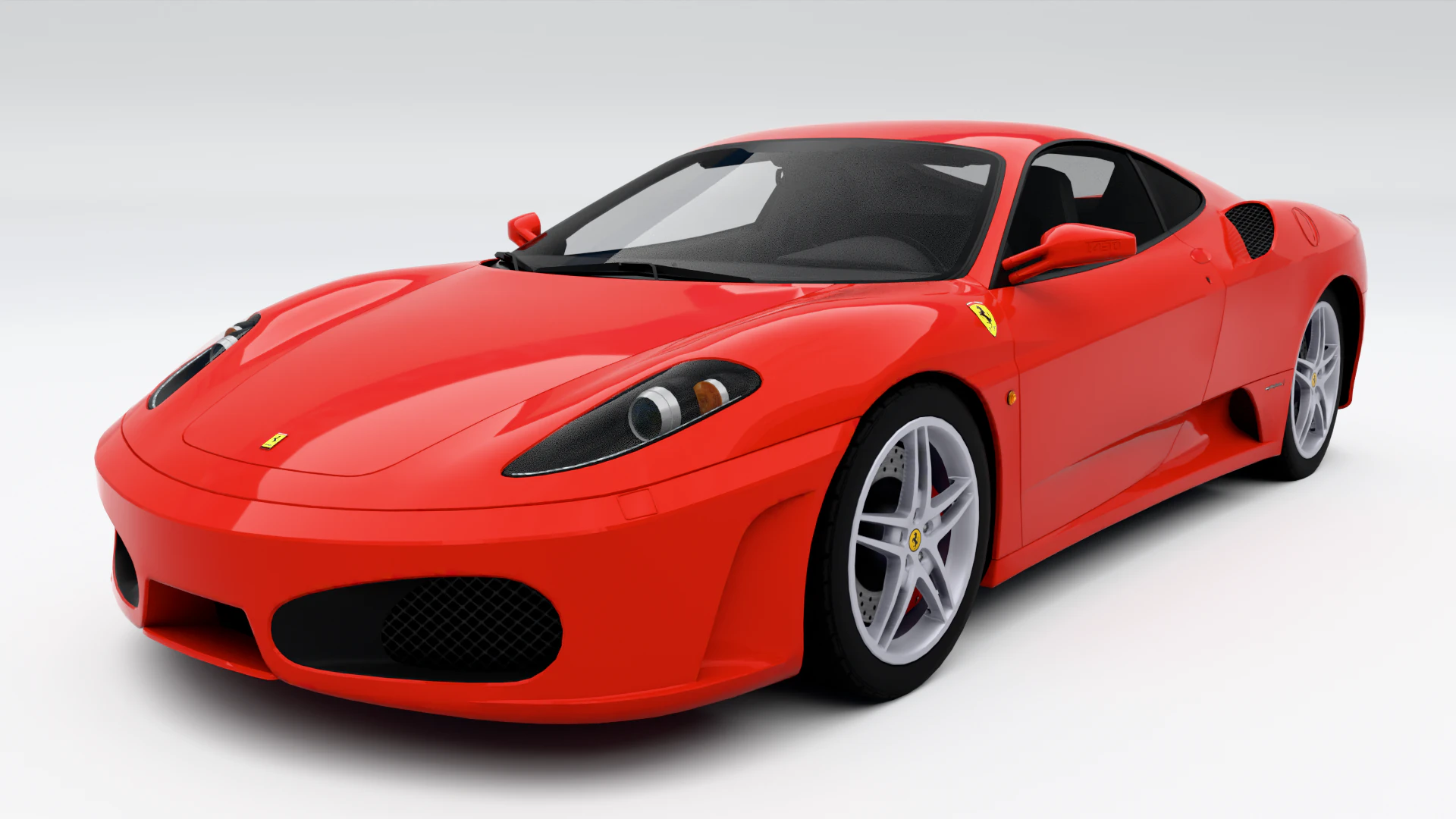 Ferrari F430 2005 3D Model .c4d .max .obj .3ds .fbx .stl .blend 