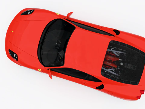 Ferrari F430 2005 3D Model