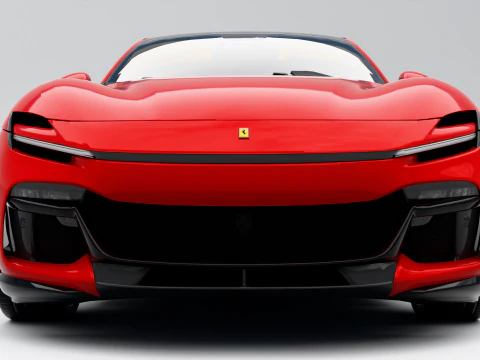 Ferrari Purosangue 2023 3D Model