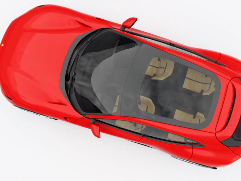 Ferrari Purosangue 2023 3D Model