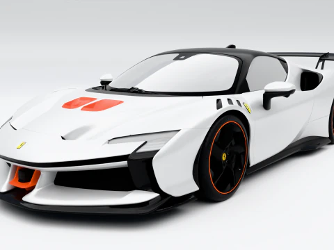 Ferrari SF90 XX Stradale 2023 Model 3D
