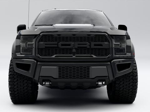 Ford F150 Raptor 3D Model