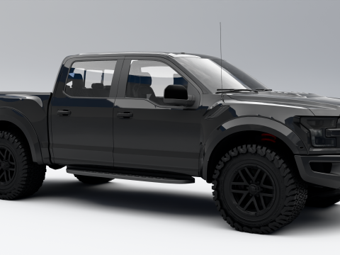 Ford F150 Raptor 3D Model