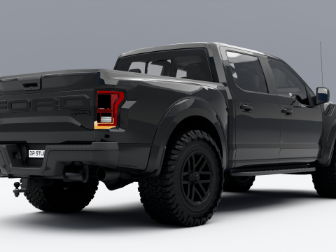 Ford F150 Raptor 3D Model