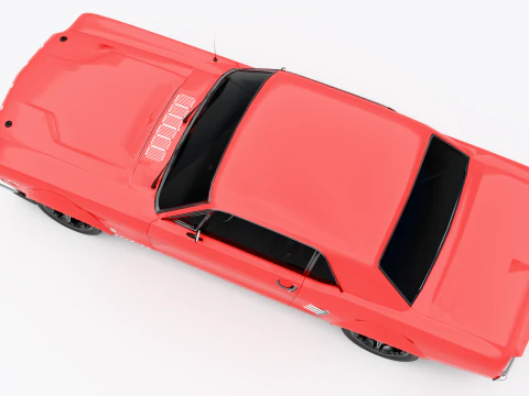 Ford Mustang 1965 3D Model