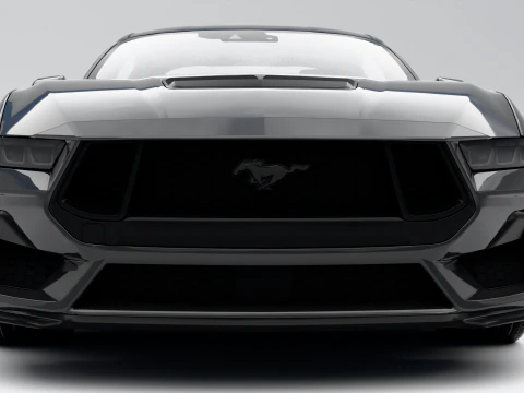 Ford Mustang GT 2024 3D Model