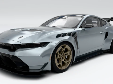 Ford Mustang GTD 2025 Modèle 3D