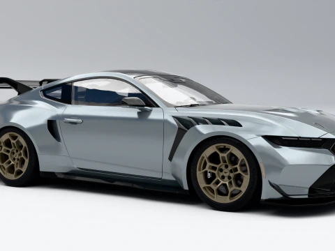 Ford Mustang GTD 2025 3D Model