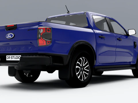 Ford Ranger Olahraga Generasi Berikutnya 2023 Model 3D