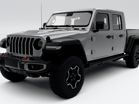 Jeep Gladiator 2020 3D Model