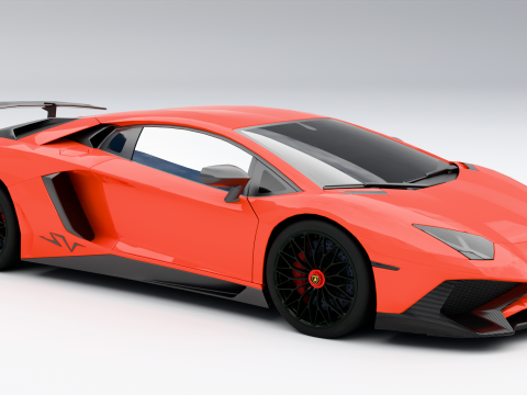 Lamborghini Aventador 3D Model