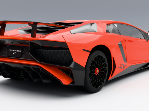 Lamborghini Aventador 3D Model