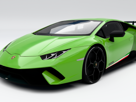Lamborghini Hurac&aacute;n Performante 2018 Modelo 3D