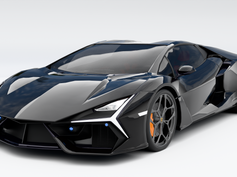 Lamborghini Revuelto Model 3D