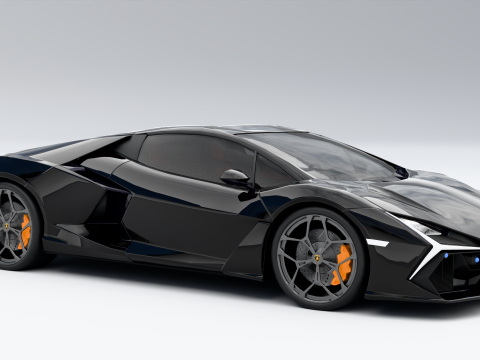 Ламборджини Ревуэльто 3D Модель