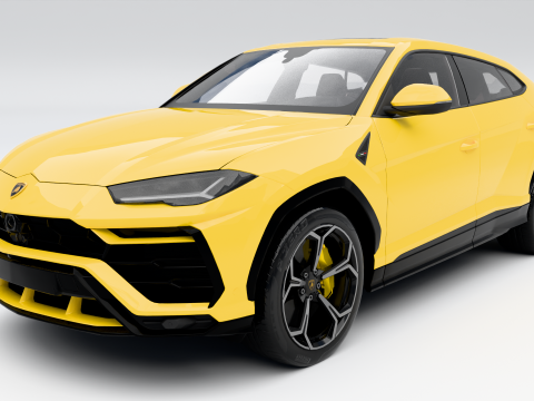 Lamborghini Urus 2019 3D Модель