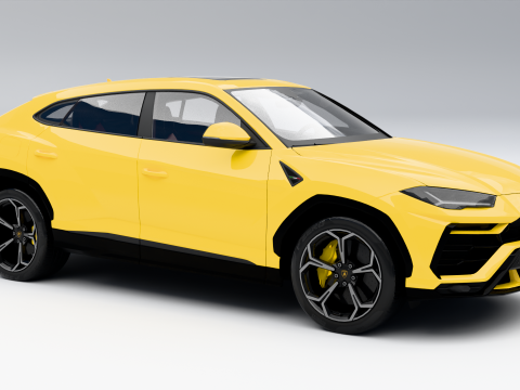 Lamborghini Urus 2019 3D Model