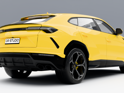 Lamborghini Urus 2019 3D Model