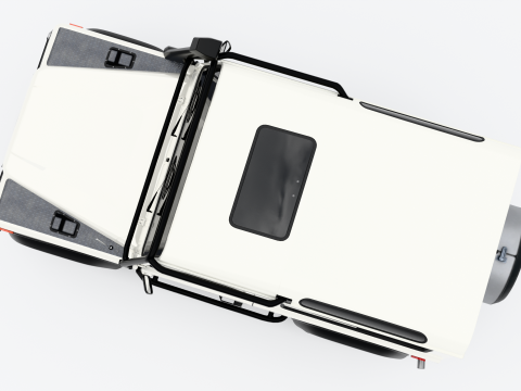 Land Rover Defender 90 1997 3D Model