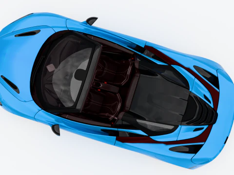 McLaren 720s Spider 3D Model