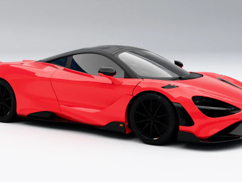 McLaren 765LT 2022 3D Model