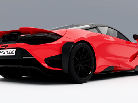 McLaren 765LT 2022 3D Model