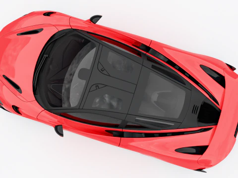 McLaren 765LT 2022 3D Model