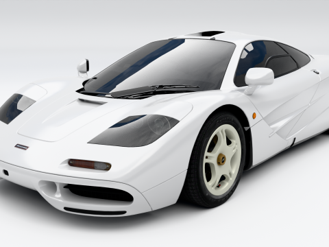 McLaren F1 1993 Modelo 3D