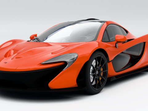 McLaren P1 Modelo 3D