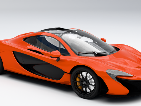 McLaren P1 3D Model