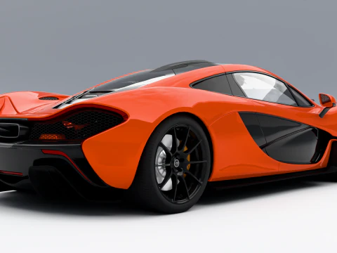 McLaren P1 3D Model