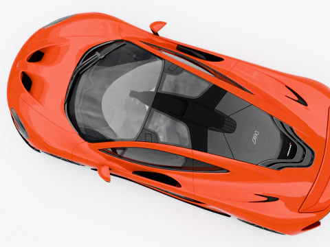 McLaren P1 3D Model