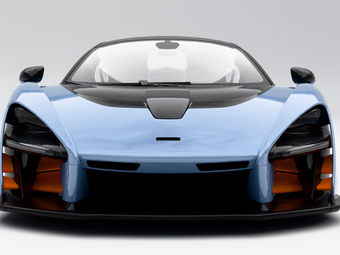 McLaren Senna 2019 3D Model