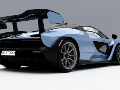 McLaren Senna 2019 3D Model