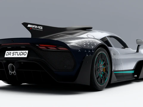 Mercedes-Benz AMG SATU 2023 Model 3D