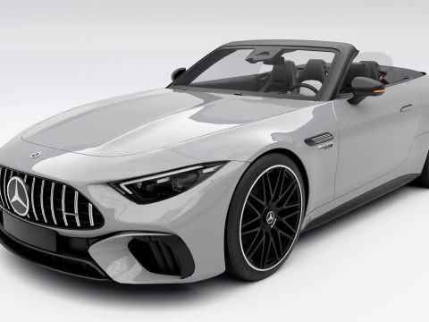 メルセデス・ベンツ AMG SL63 2022 3Dモデル