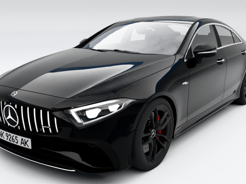 Mercedes-Benz CLS53 AMG 2022 Model 3D