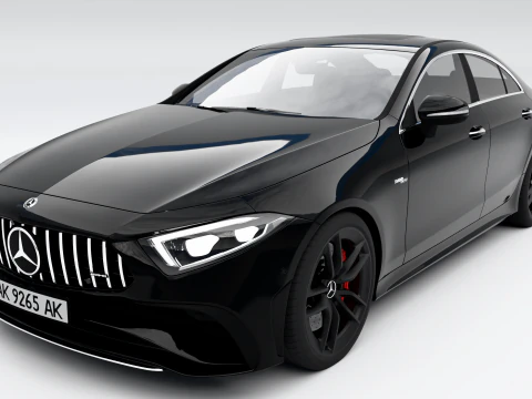 Mercedes-Benz CLS53 AMG 2022 Model 3D