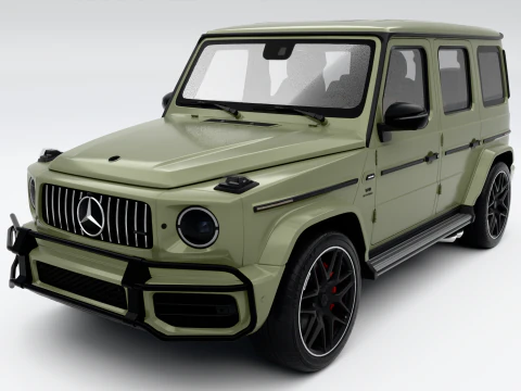 Mercedes-Benz G-Class AMG G 63 2020 Model 3D