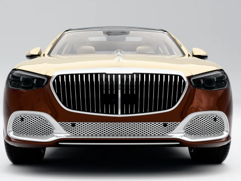 Mercedes-Benz S-Class Maybach 2021 3D Model
