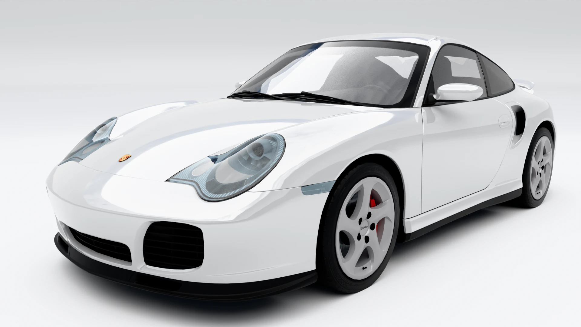 Porsche 911 Turbo 996 2002 3D Model .c4d .max .obj .3ds .fbx .stl .blend 