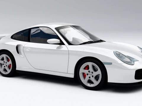 Porsche 911 Turbo 996 2002 3D Model