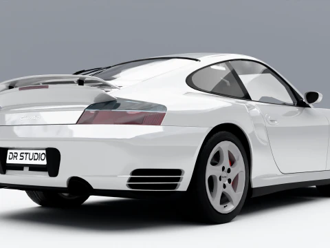 Porsche 911 Turbo 996 2002 3D Model