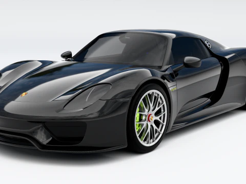 Porsche 918 Spyder Model 3D