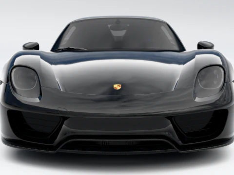 Porsche 918 Spyder 3D Model
