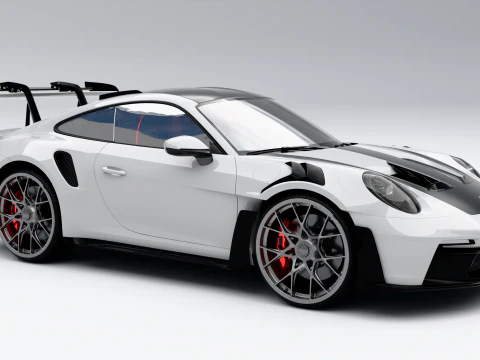Porsche GT3 RS 3D Model