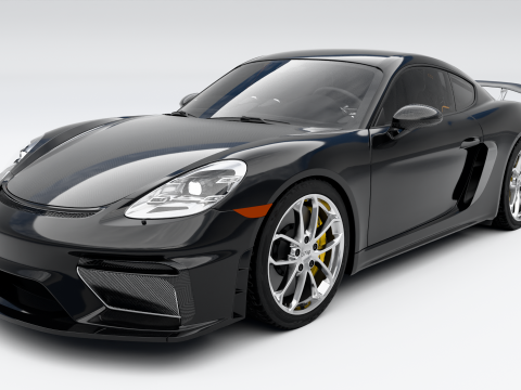 포르쉐 GT4 3D 모델