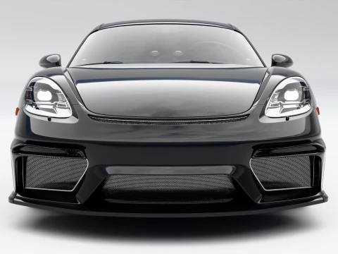 Porsche GT4 3D Model